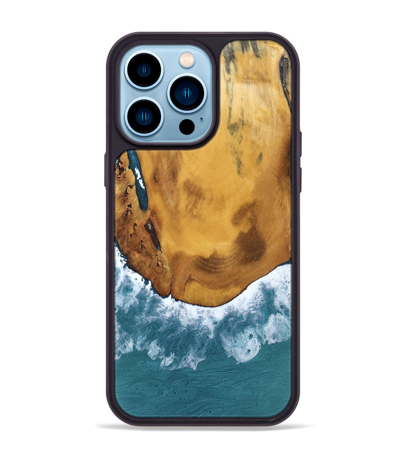 iPhone 14 Pro Max Wood Phone Case - Rosetta (Coastal, 794463)