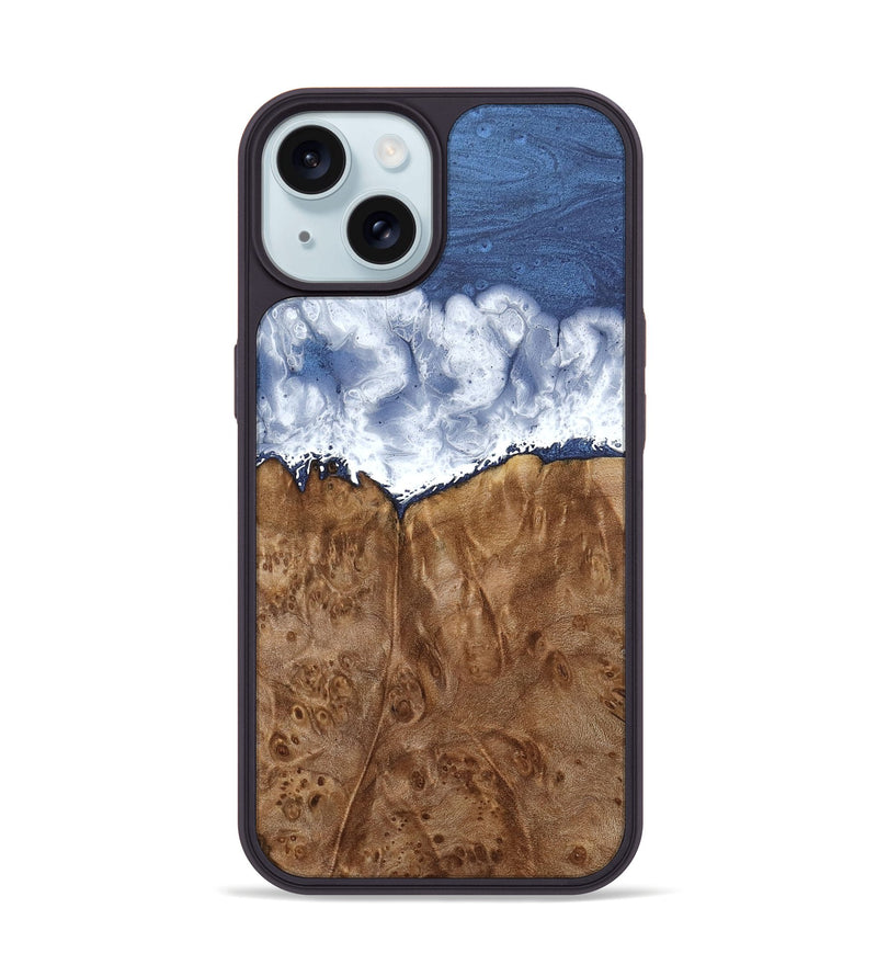 iPhone 15 Wood Phone Case - Lona (Coastal, 794465)
