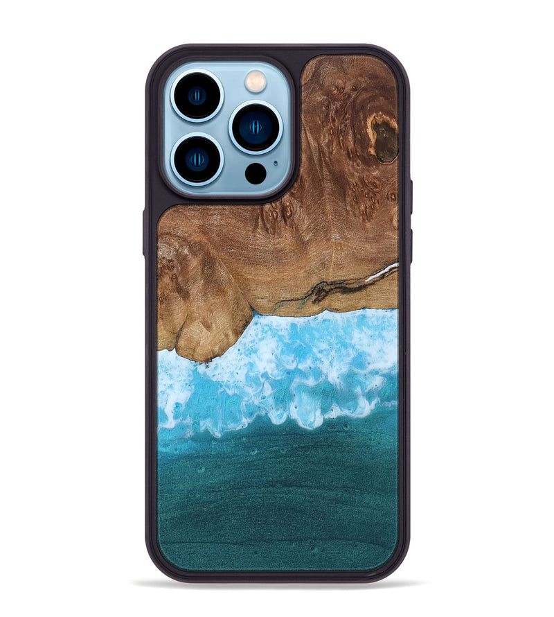 iPhone 14 Pro Max Wood Phone Case - Evelynn (Coastal, 794473)