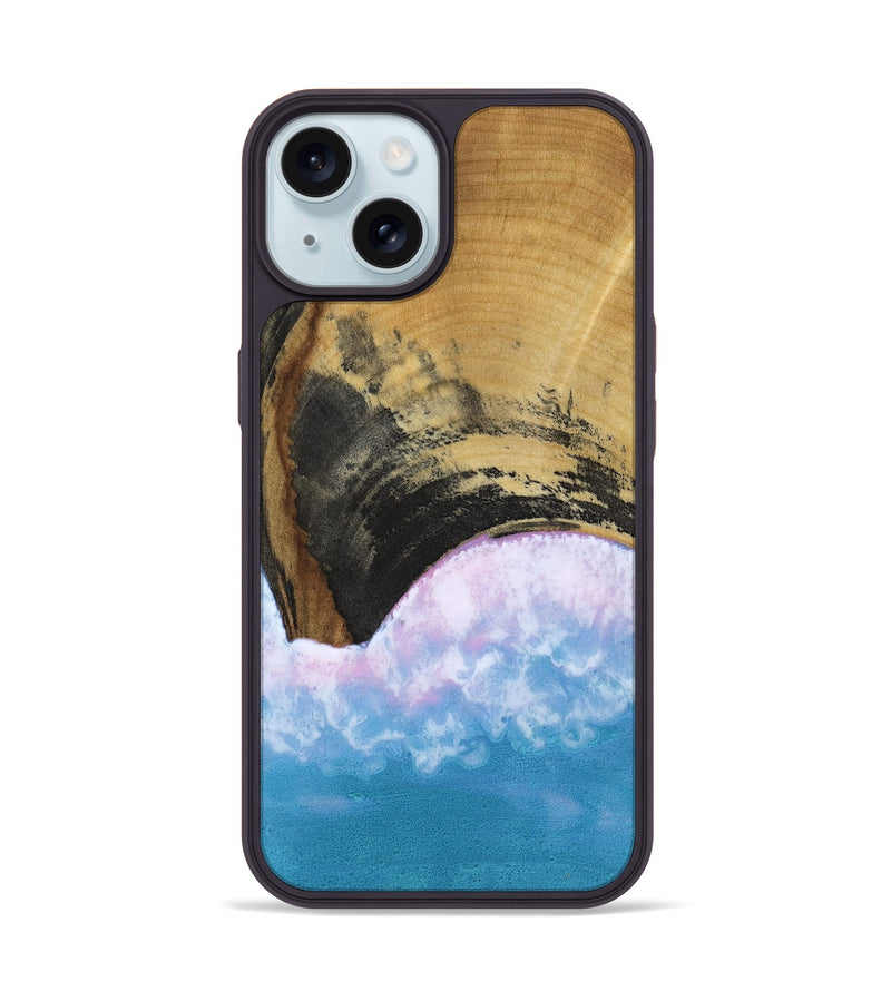 iPhone 15 Wood Phone Case - Romina (Coastal, 794474)