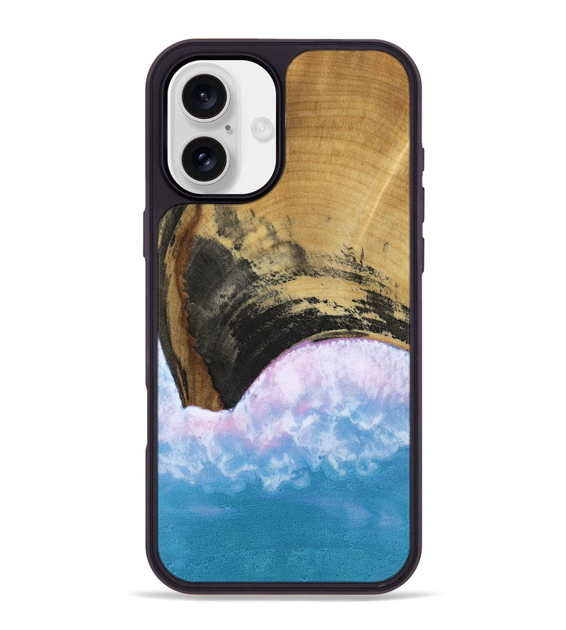 iPhone 16 Plus Wood Phone Case - Romina (Coastal, 794474)