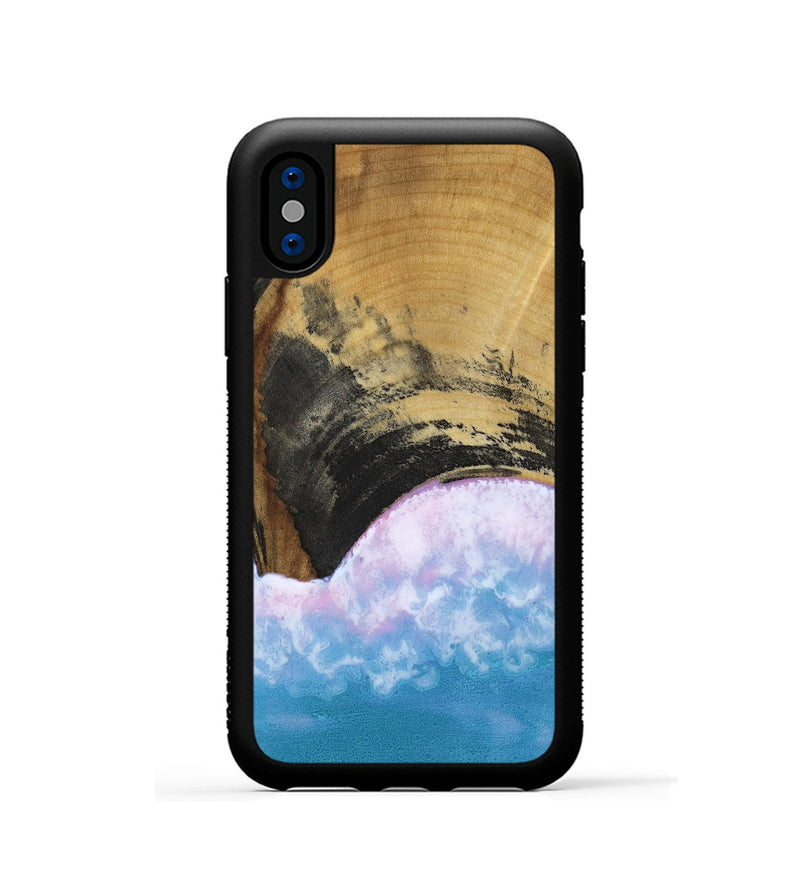 iPhone Xs Wood Phone Case - Romina (Coastal, 794474)