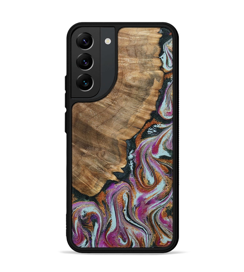 Galaxy S22 Plus Wood Phone Case - Albert (Green, 794544)