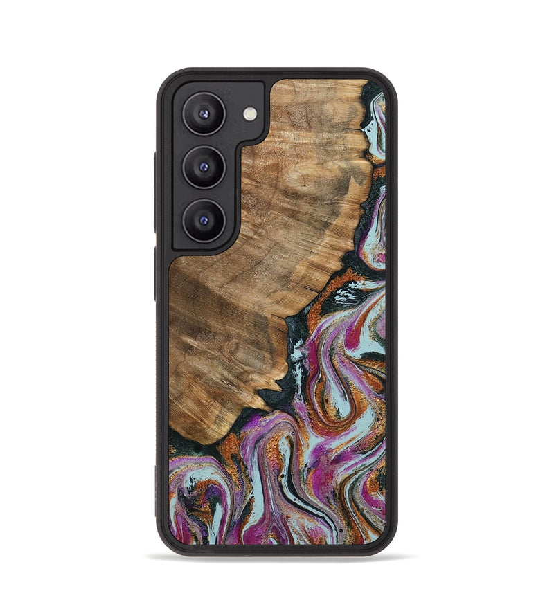 Galaxy S23 Wood Phone Case - Albert (Green, 794544)