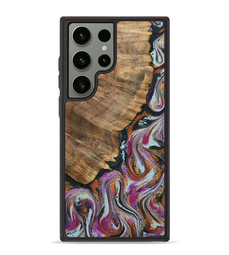 Galaxy S23 Ultra Wood Phone Case - Albert (Green, 794544)