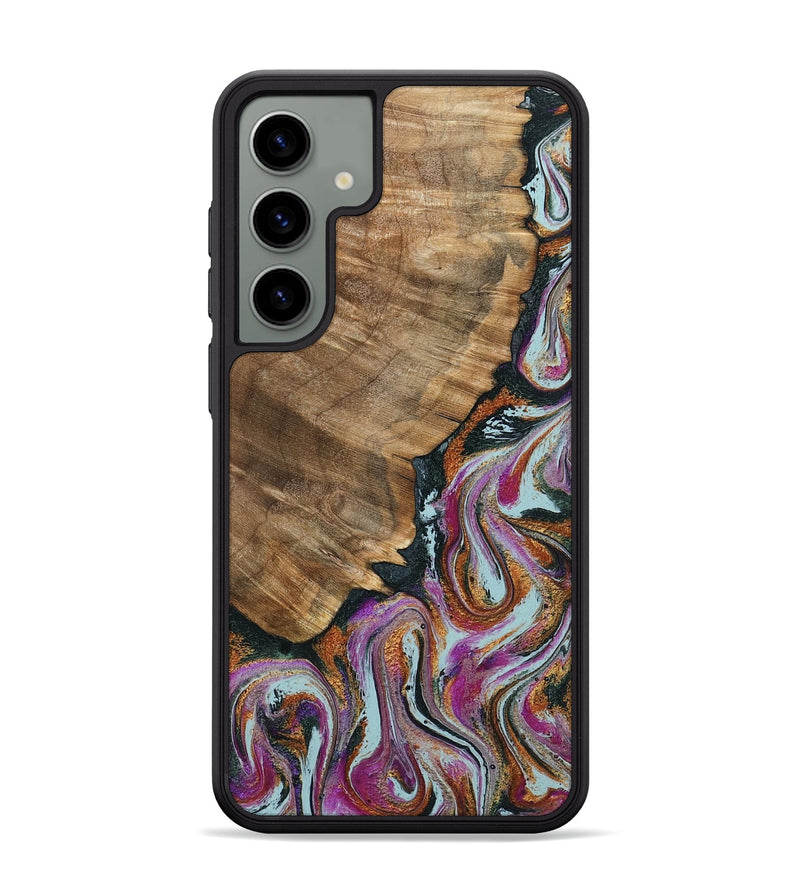 Galaxy S24 Plus Wood Phone Case - Albert (Green, 794544)