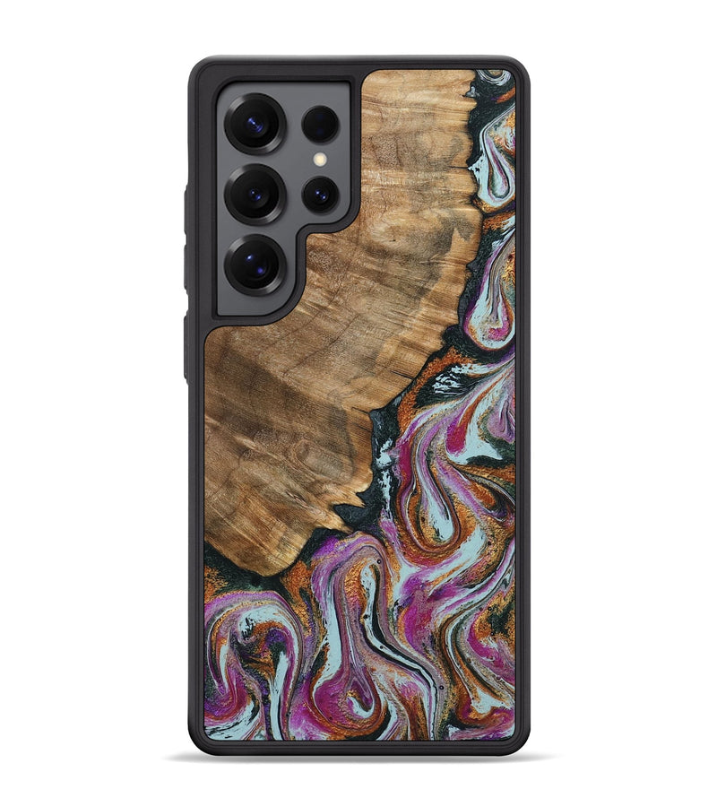 Galaxy S25 Ultra Wood Phone Case - Albert (Green, 794544)