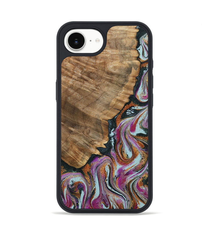 iPhone 16e Wood Phone Case - Albert (Green, 794544)