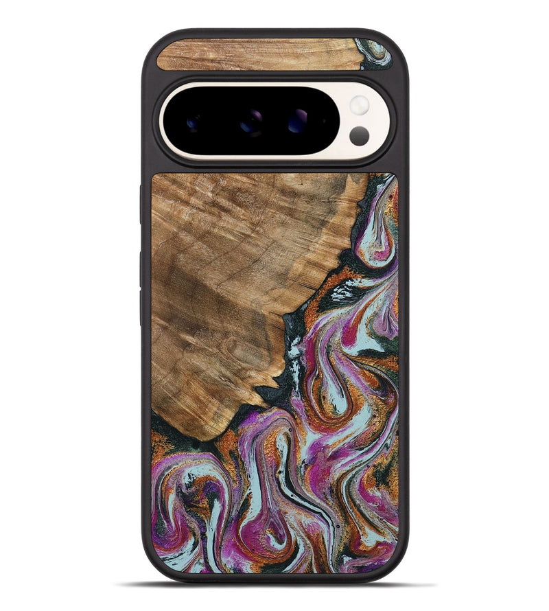 Pixel 9 Pro XL Wood Phone Case - Albert (Green, 794544)