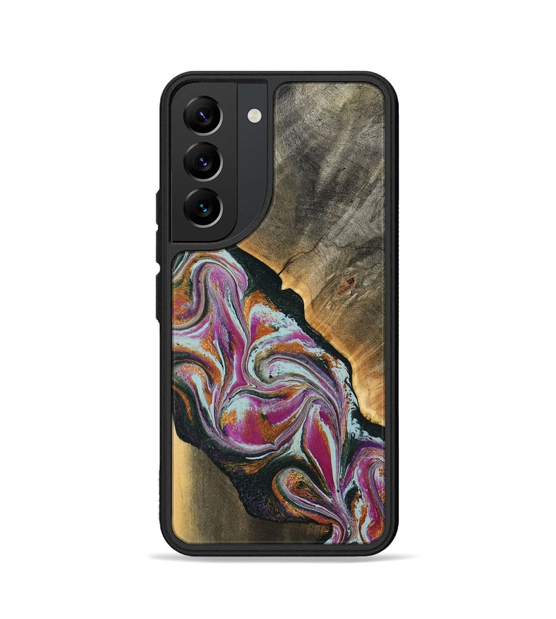 Galaxy S22 Wood Phone Case - Renita (Green, 794546)