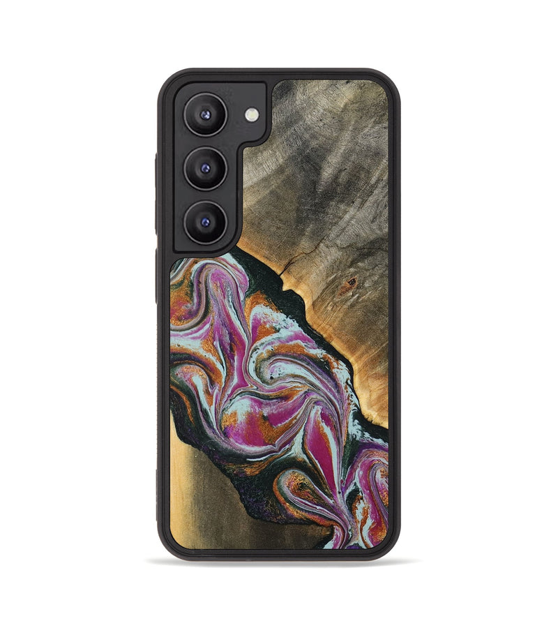 Galaxy S23 Wood Phone Case - Renita (Green, 794546)