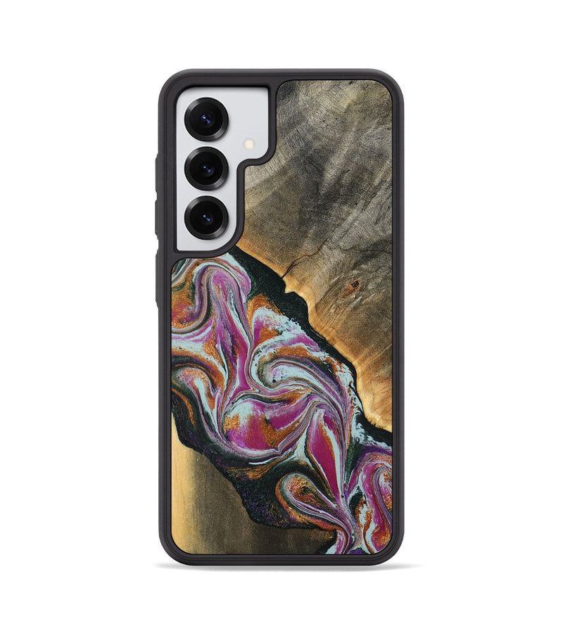 Galaxy S25 Wood Phone Case - Renita (Green, 794546)