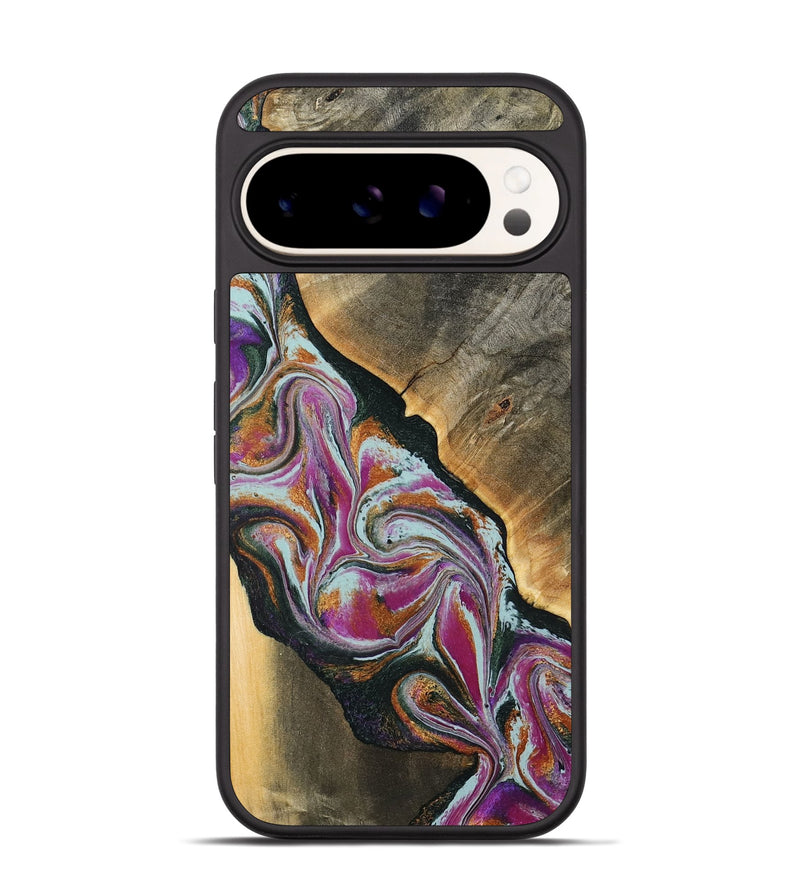 Pixel 9 Pro Wood Phone Case - Renita (Green, 794546)