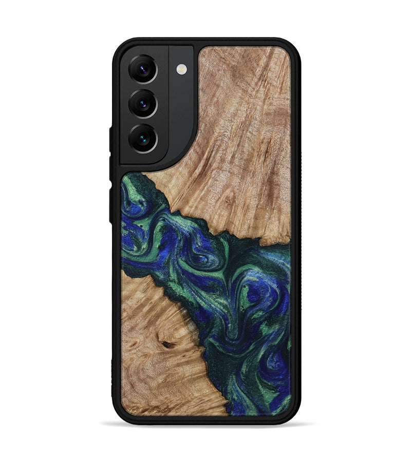 Galaxy S22 Plus Wood Phone Case - Metta (Green, 794550)