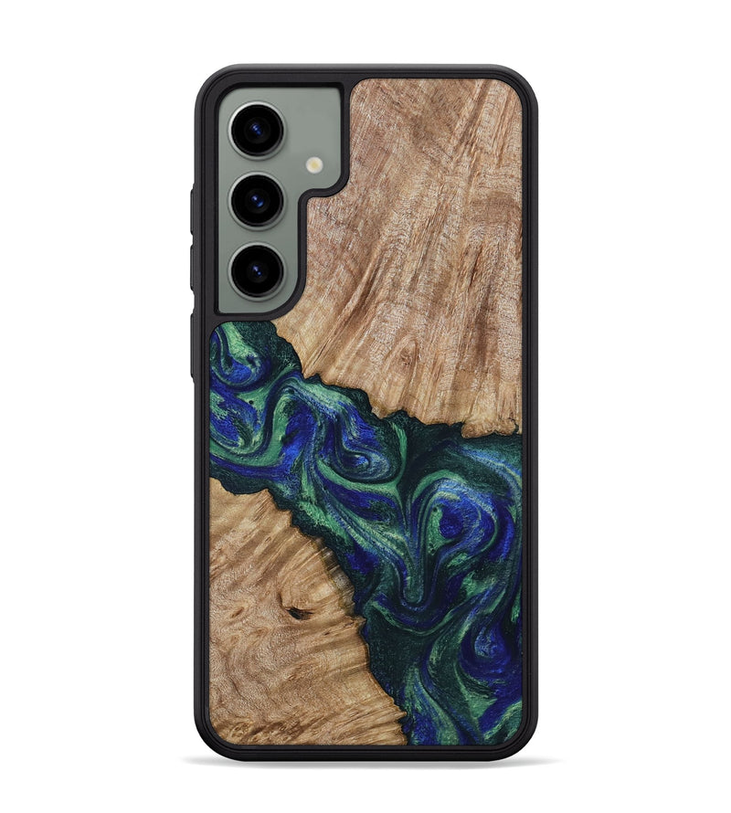 Galaxy S24 Plus Wood Phone Case - Metta (Green, 794550)