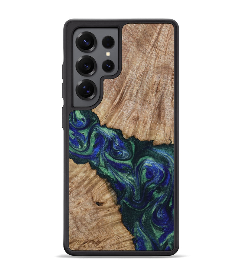 Galaxy S25 Ultra Wood Phone Case - Metta (Green, 794550)