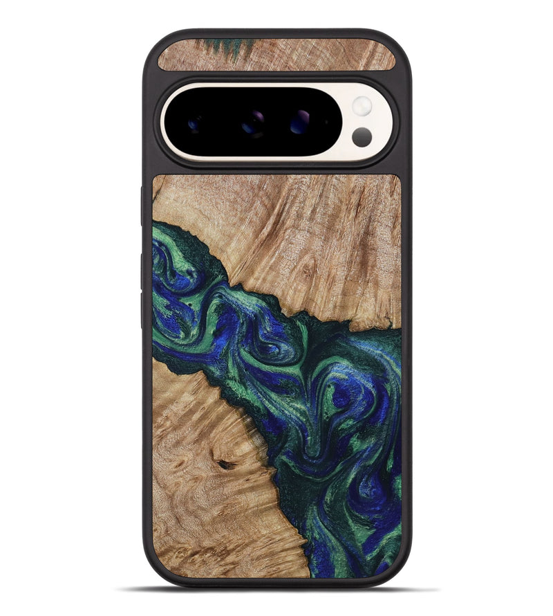 Pixel 9 Pro XL Wood Phone Case - Metta (Green, 794550)
