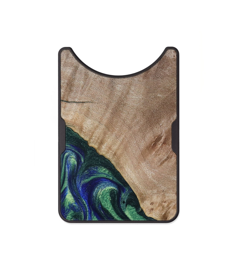 Alloy Wood Wallet - Eugenia (Green, 794551)