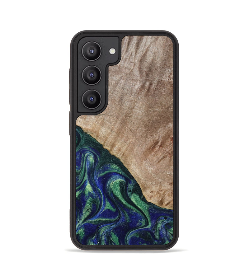 Galaxy S23 Wood Phone Case - Eugenia (Green, 794551)