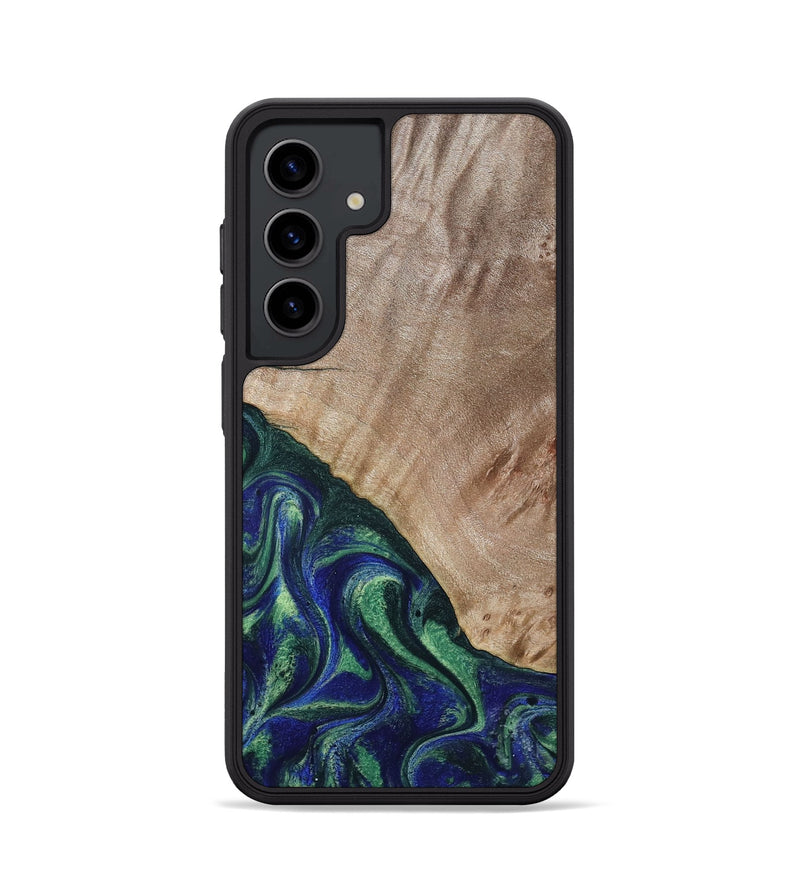 Galaxy S24 Wood Phone Case - Eugenia (Green, 794551)