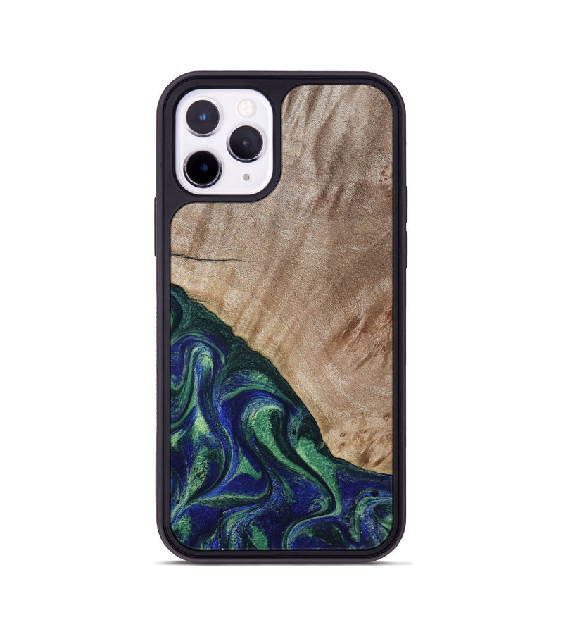 iPhone 11 Pro Wood Phone Case - Eugenia (Green, 794551)