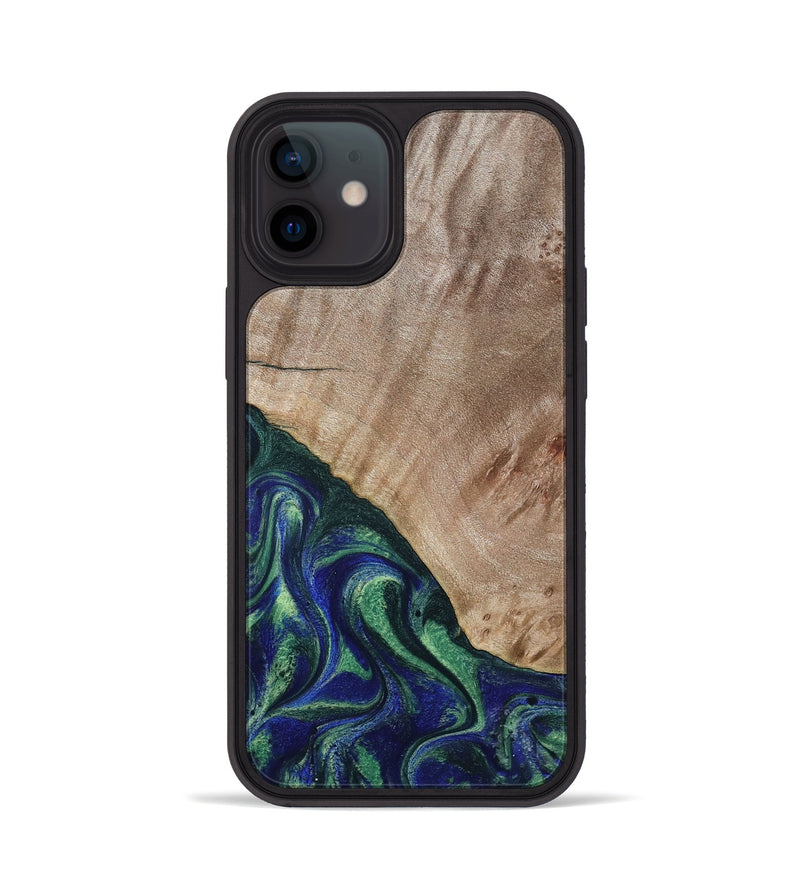 iPhone 12 Wood Phone Case - Eugenia (Green, 794551)