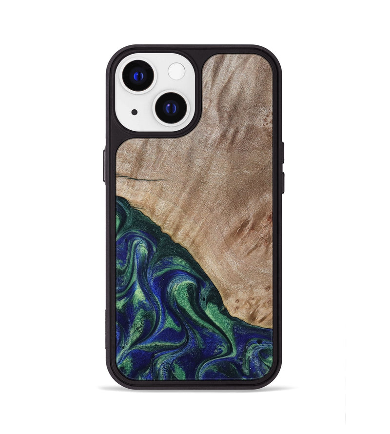 iPhone 13 Wood Phone Case - Eugenia (Green, 794551)