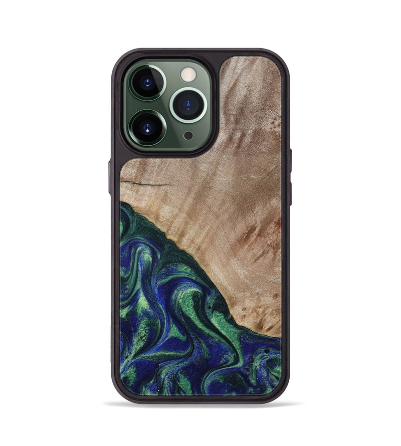 iPhone 13 Pro Wood Phone Case - Eugenia (Green, 794551)