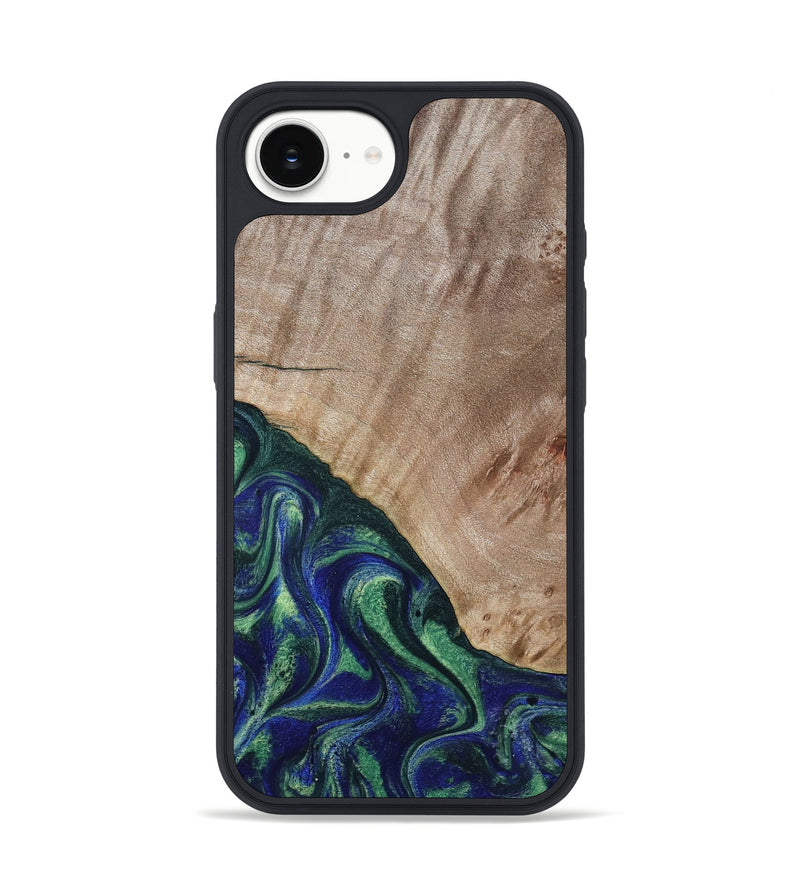 iPhone 16e Wood Phone Case - Eugenia (Green, 794551)