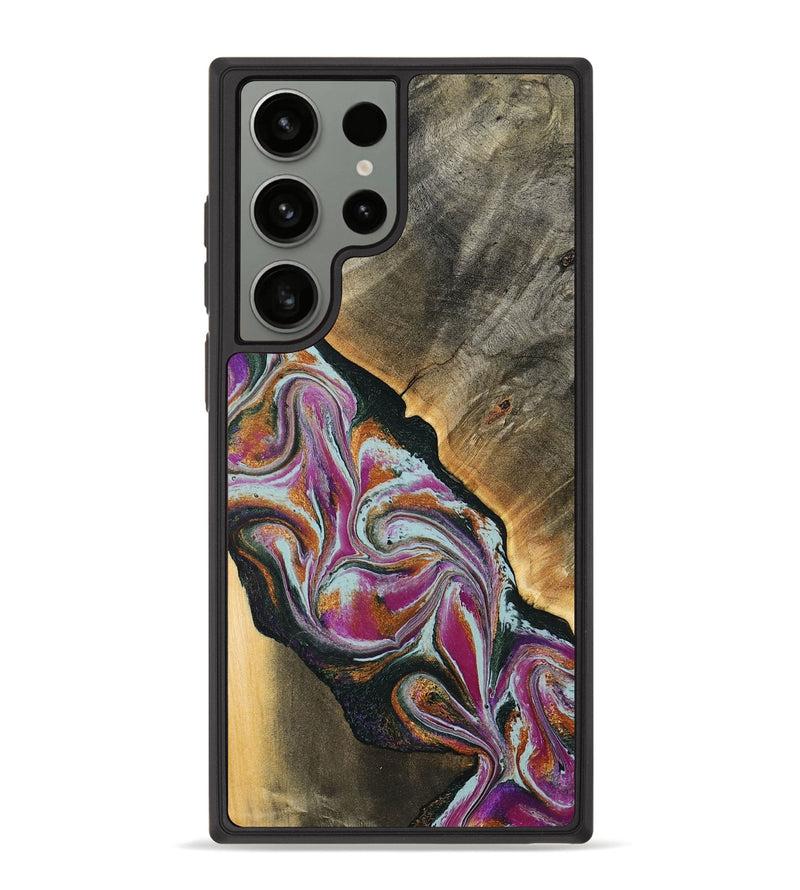 Galaxy S23 Ultra Wood Phone Case - Frida (Green, 794567)