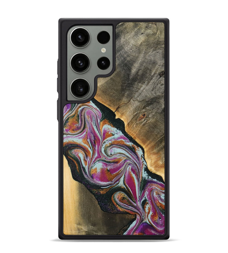 Galaxy S24 Ultra Wood Phone Case - Frida (Green, 794567)