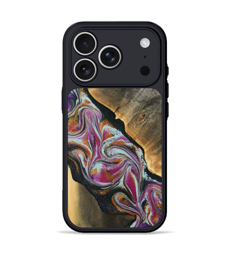 iPhone 17 Pro Wood Phone Case - Frida (Green, 794567)