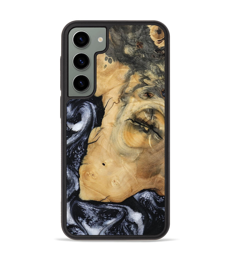 Galaxy S23 Plus Wood Phone Case - Derick (Black & White, 794568)