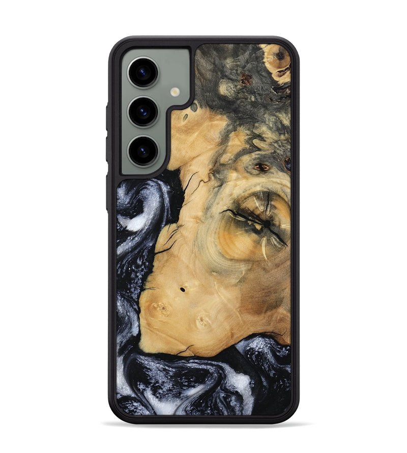 Galaxy S24 Plus Wood Phone Case - Derick (Black & White, 794568)