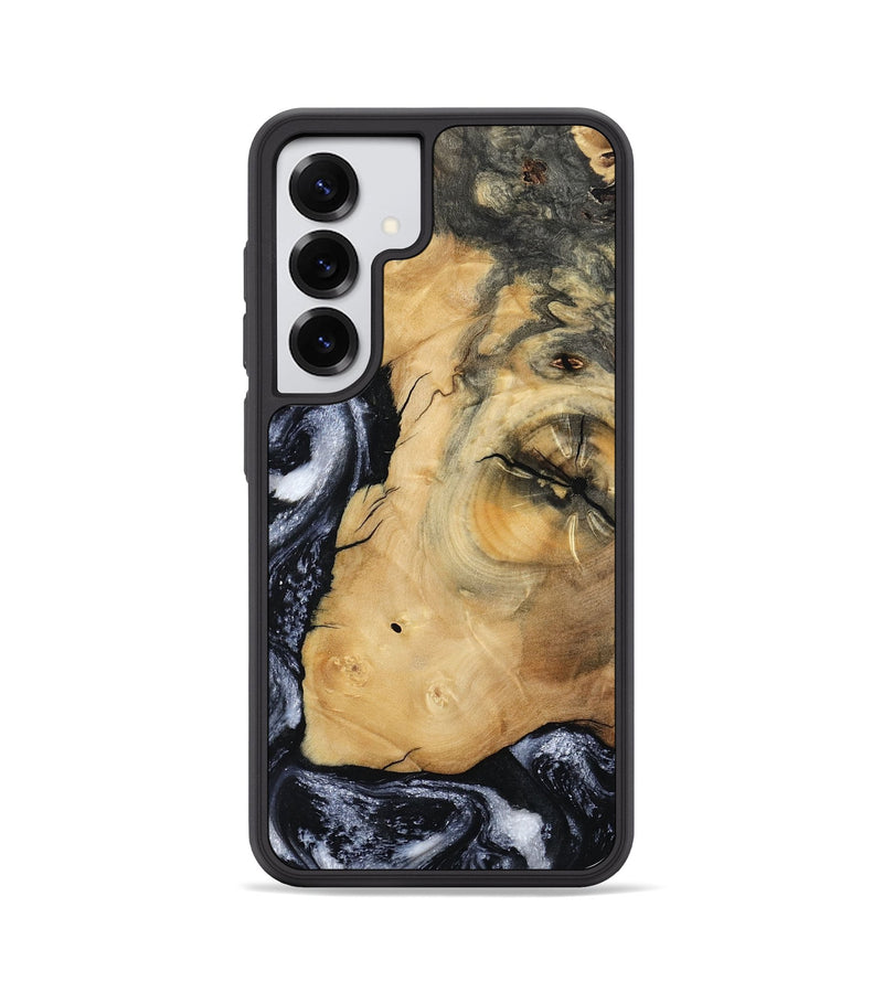 Galaxy S25 Wood Phone Case - Derick (Black & White, 794568)