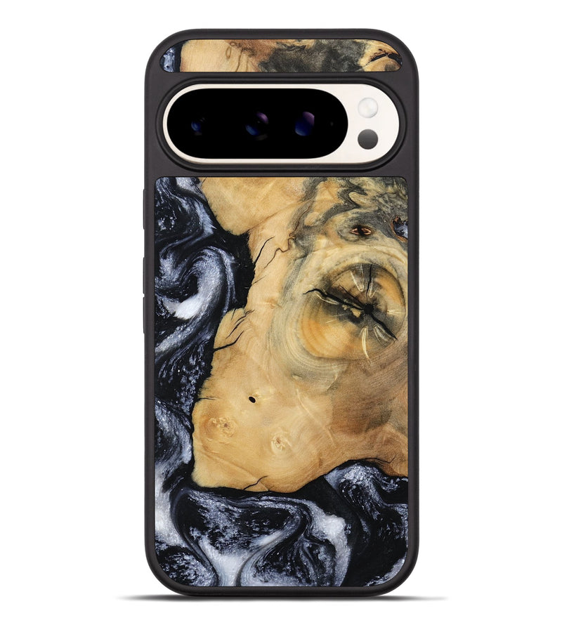 Pixel 9 Pro XL Wood Phone Case - Derick (Black & White, 794568)