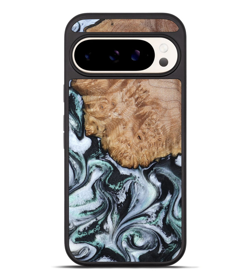 Pixel 10 Pro XL Wood Phone Case - Lillie (Black & White, 794573)