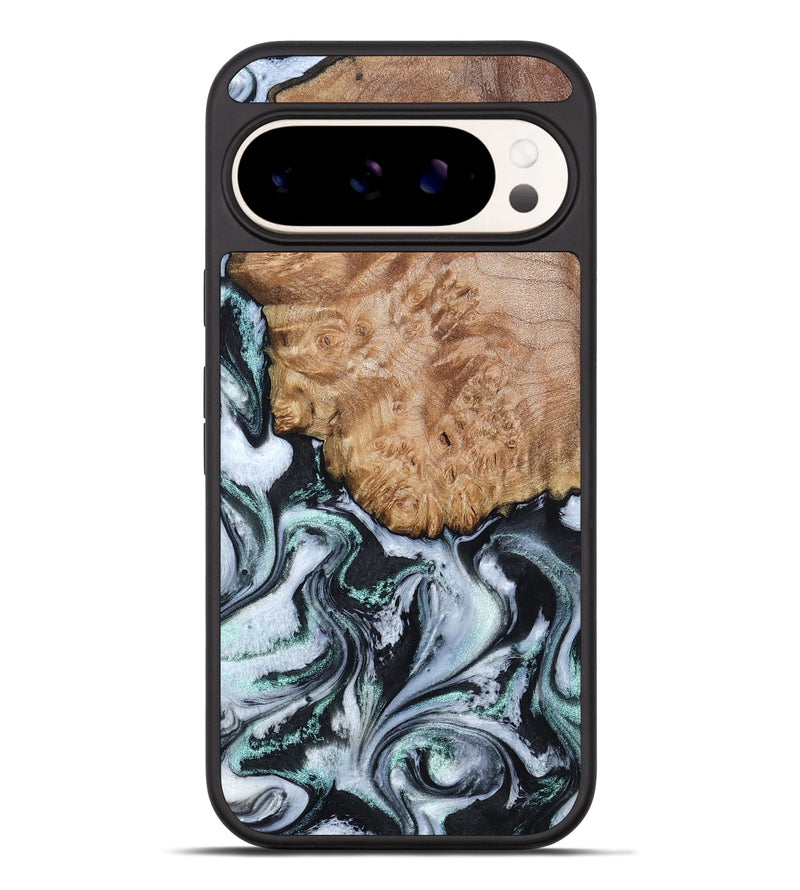 Pixel 9 Pro XL Wood Phone Case - Lillie (Black & White, 794573)