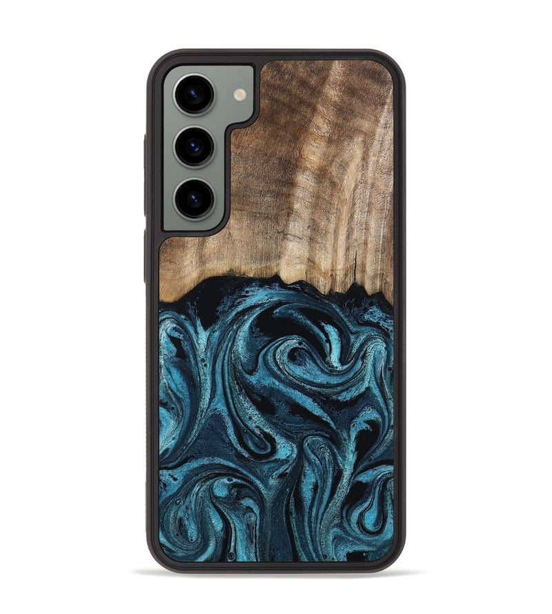 Galaxy S23 Plus Wood Phone Case - Mac (Blue, 794581)