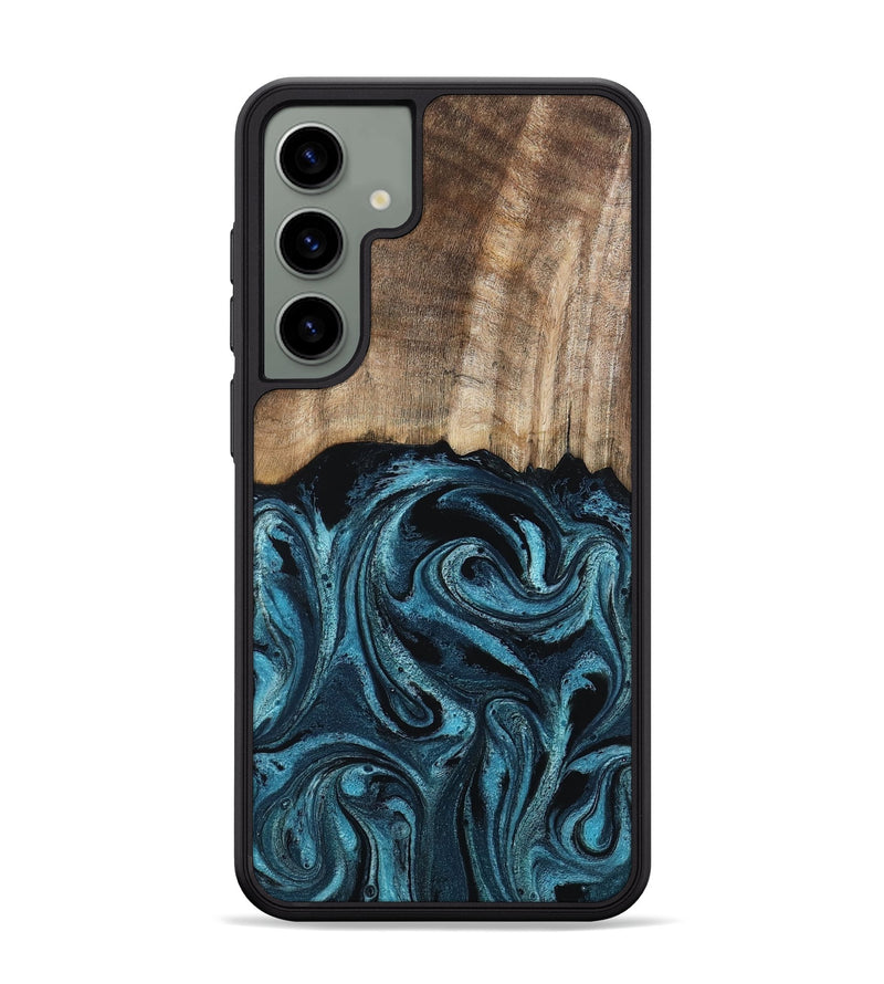 Galaxy S24 Plus Wood Phone Case - Mac (Blue, 794581)