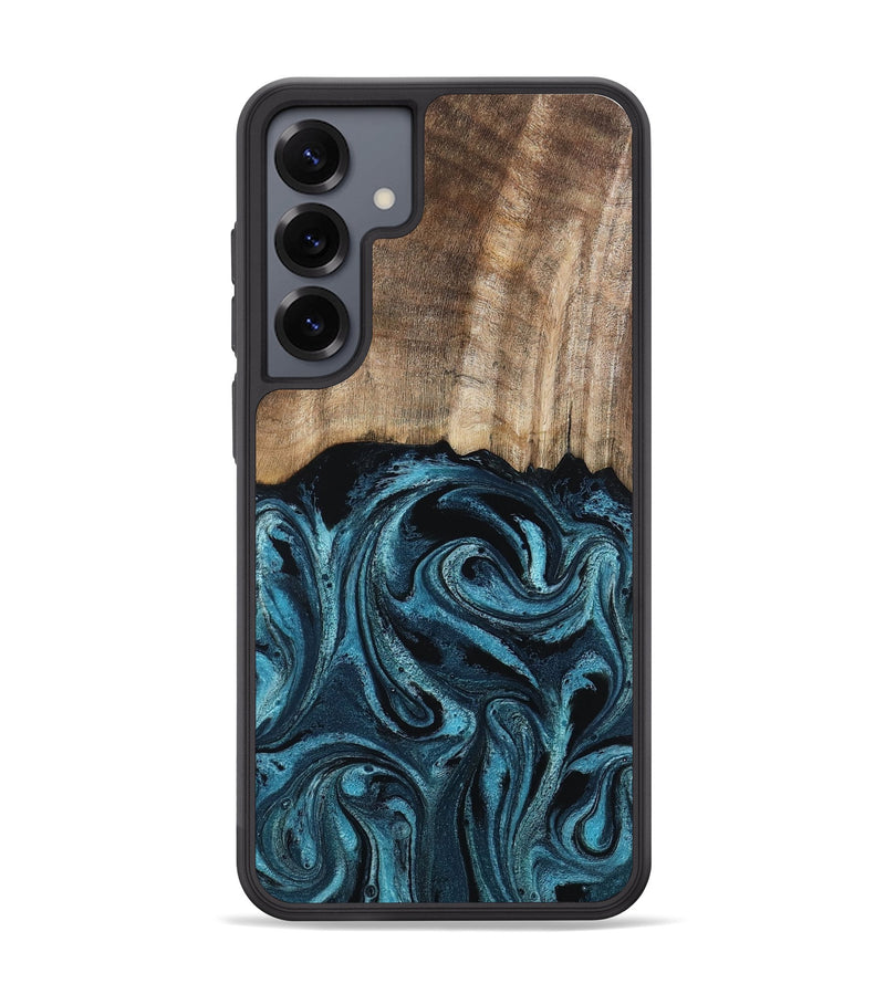 Galaxy S25 Plus Wood Phone Case - Mac (Blue, 794581)