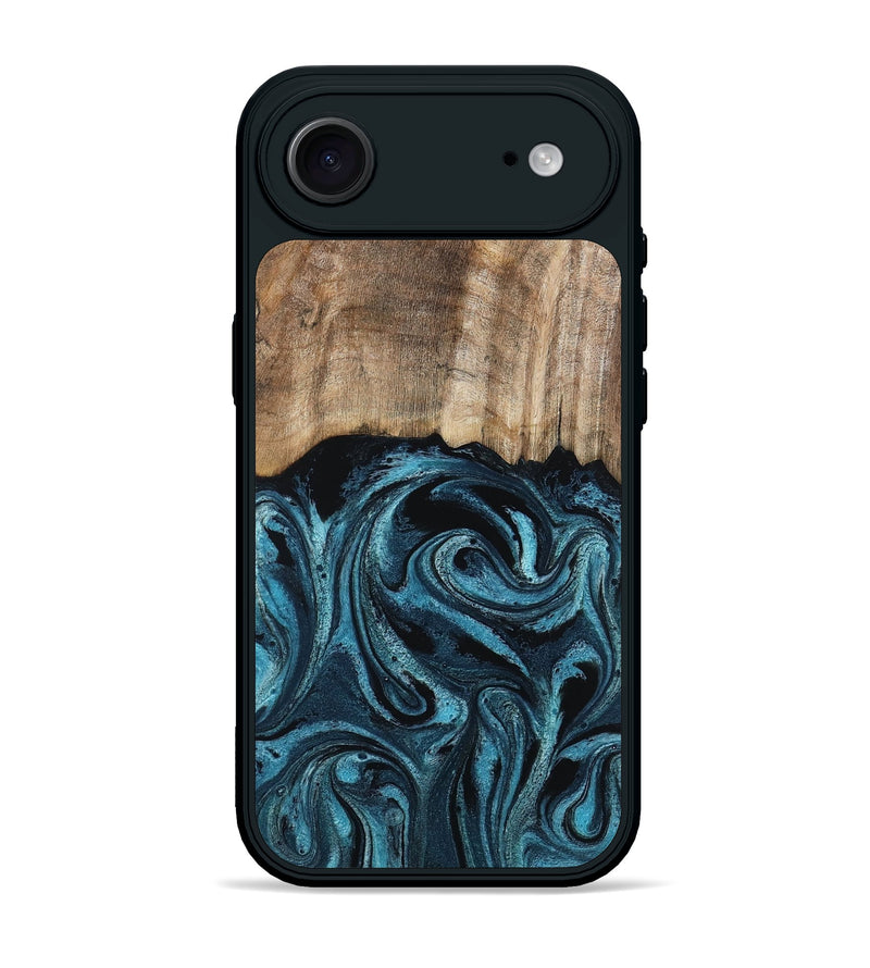 iPhone 17 Air Wood Phone Case - Mac (Blue, 794581)