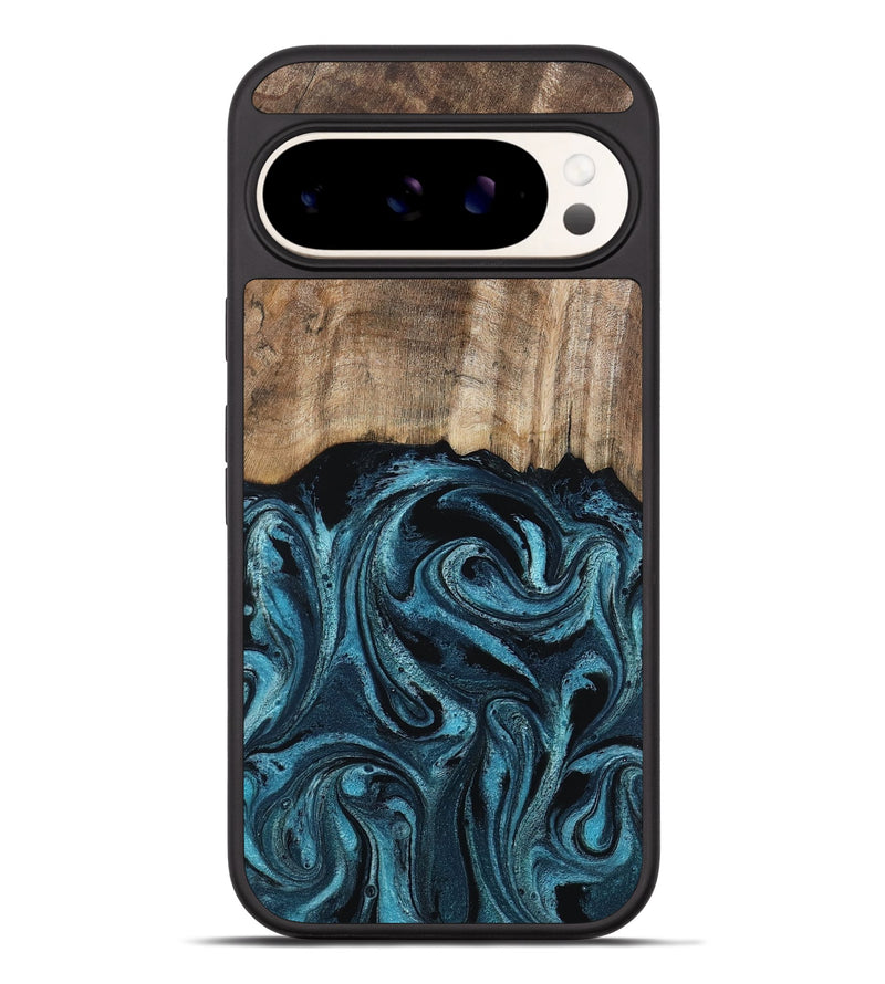 Pixel 9 Pro XL Wood Phone Case - Mac (Blue, 794581)