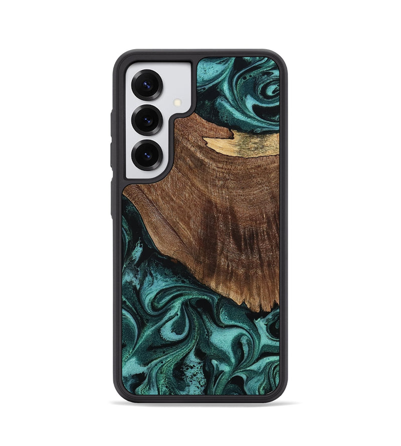 Galaxy S25 Wood Phone Case - Eugenie (Green, 794585)