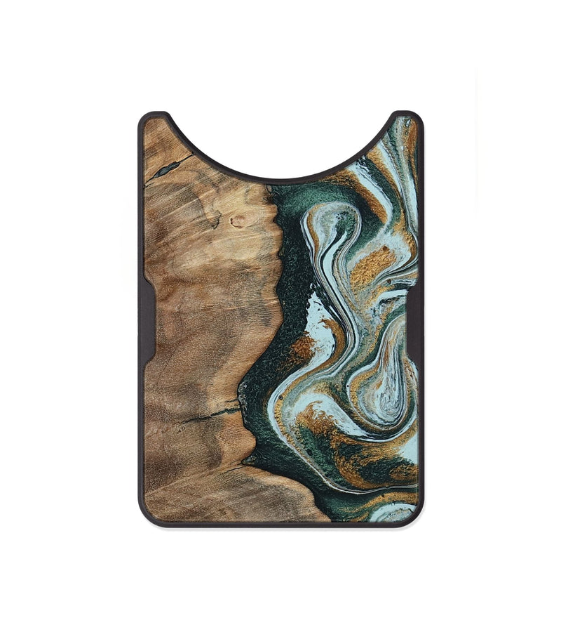 Alloy Wood Wallet - Clement (Green, 794586)