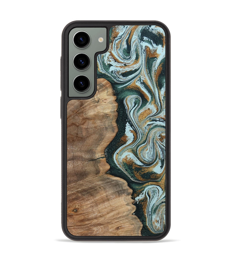 Galaxy S23 Plus Wood Phone Case - Clement (Green, 794586)