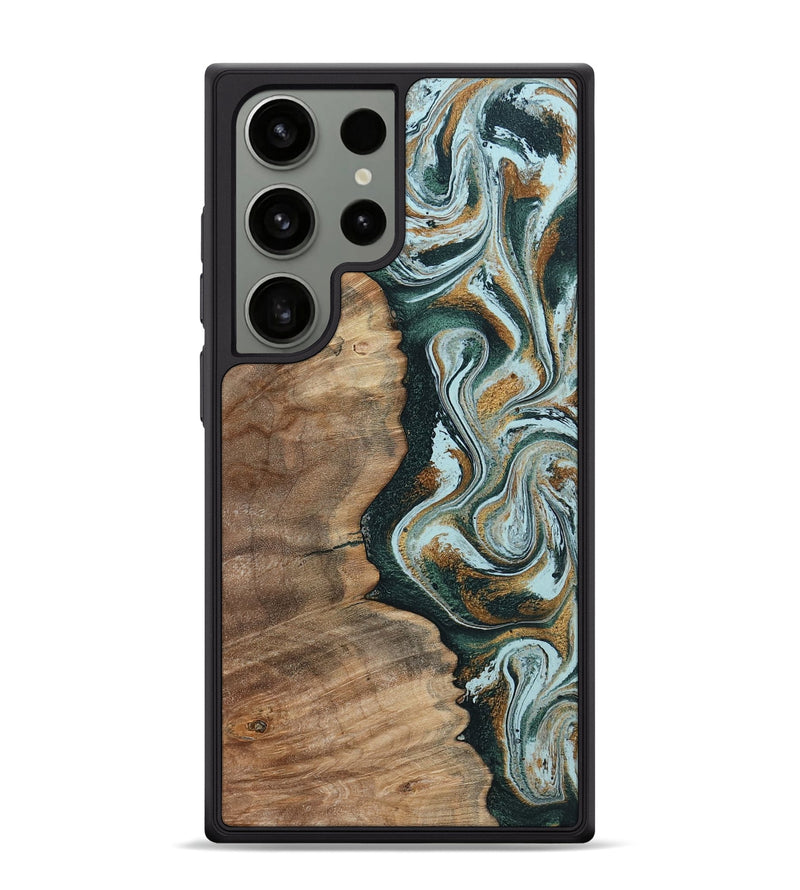 Galaxy S24 Ultra Wood Phone Case - Clement (Green, 794586)