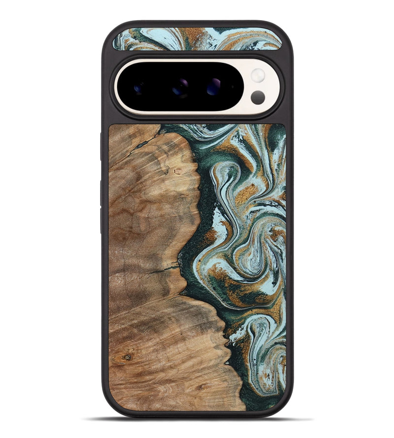 Pixel 9 Pro XL Wood Phone Case - Clement (Green, 794586)