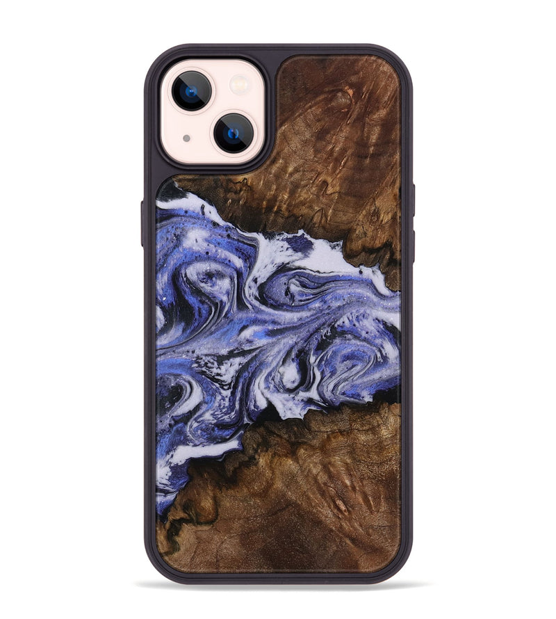 iPhone 14 Plus Wood Phone Case - Jacob (Purple, 794588)