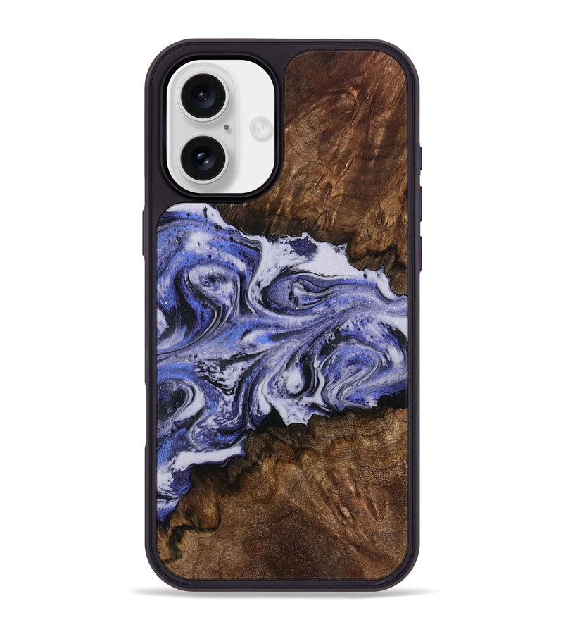 iPhone 16 Plus Wood Phone Case - Jacob (Purple, 794588)